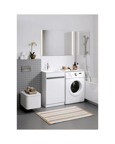 Комплект мебели белый глянец 115 см Aqwella Forma FOR0105KL + FOR.11.04.D-L + SM0210