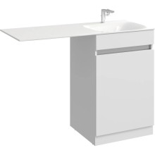 Комплект мебели белый глянец 115 см Aqwella Forma FOR0105KR + FOR.11.04.D-R + SM0210