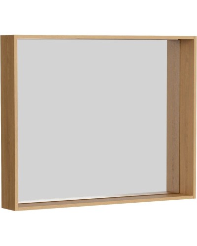 Комплект мебели дуб золотой/белый матовый 106,5 см Aqwella Basic BAS0110DZ + 4620008197388 + BAS0210DZ