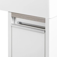 Комплект мебели белый глянец 80 см Акватон Лондри 1A236101LH010 + 1A72113KRW010 + 1A252702SU010