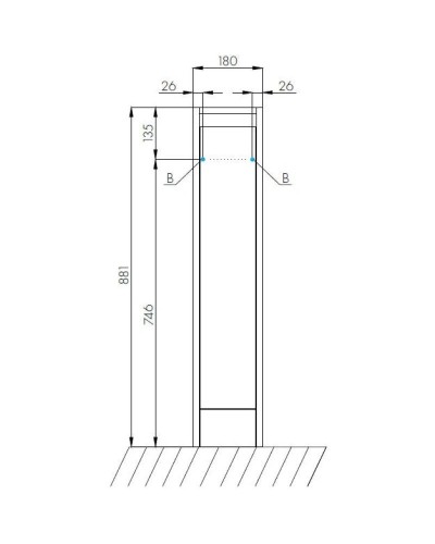 Комплект мебели белый глянец 80 см Акватон Лондри 1A236101LH010 + 1A72113KRW010 + 1A252702SU010
