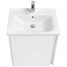 Комплект мебели белый глянец 60 см Акватон Стоун 1A231401SX010 + 1WH302421 + 1A231502SX010