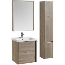 Комплект мебели сосна арлингтон 60 см Акватон Стоун 1A231401SX850 + 1WH302421 + 1A231502SX850