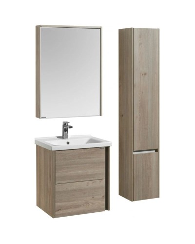 Комплект мебели сосна арлингтон 60 см Акватон Стоун 1A231401SX850 + 1WH302421 + 1A231502SX850