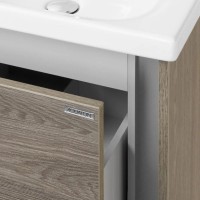 Комплект мебели сосна арлингтон 60 см Акватон Стоун 1A231401SX850 + 1WH302421 + 1A231502SX850