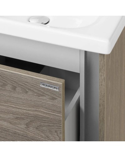 Комплект мебели сосна арлингтон 60 см Акватон Стоун 1A231401SX850 + 1WH302421 + 1A231502SX850