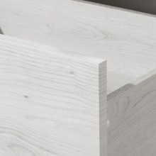 Комплект мебели белый глянец/ольха наварра 100 см Акватон Сакура 1A234901SKW80 + 1A71973KSK010 + 1A235102SKW80