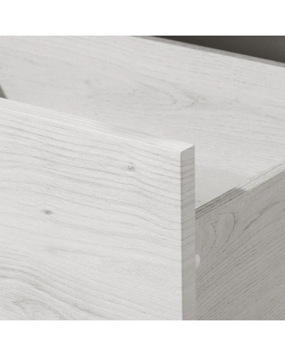 Комплект мебели белый глянец/ольха наварра 100 см Акватон Сакура 1A234901SKW80 + 1A71973KSK010 + 1A235102SKW80