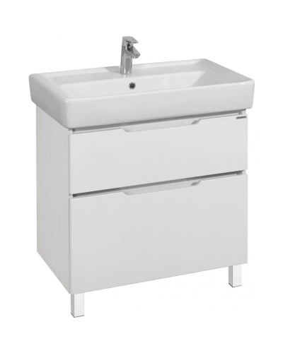 Комплект мебели белый/выбеленное дерево 80 см Акватон Дакота 1A202901DAAY0 + 1WH302084 + 1A203102DA010