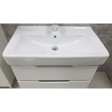 Комплект мебели белый/выбеленное дерево 80 см Акватон Дакота 1A202901DAAY0 + 1WH302084 + 1A203102DA010