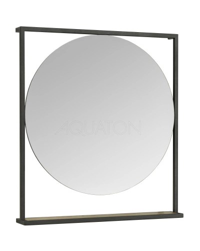 Комплект мебели дуб кантри/черный 80 см Акватон Лофт Фабрик 1A242401LTDY0 + 732799C000 + 1A242602LTDY0