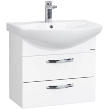 Комплект мебели белый 65 см Акватон Ария 1A123301AA010 + 1WH207782 + 1A133702AA010