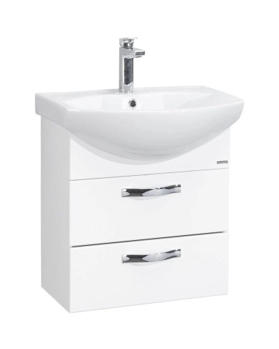 Комплект мебели белый 50,5 см Акватон Ария 1A140001AA010 + 1WH207781 + 1A140102AA010