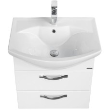 Комплект мебели белый 50,5 см Акватон Ария 1A140001AA010 + 1WH207781 + 1A140102AA010