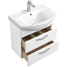 Комплект мебели белый 50,5 см Акватон Ария 1A140001AA010 + 1WH207781 + 1A140102AA010