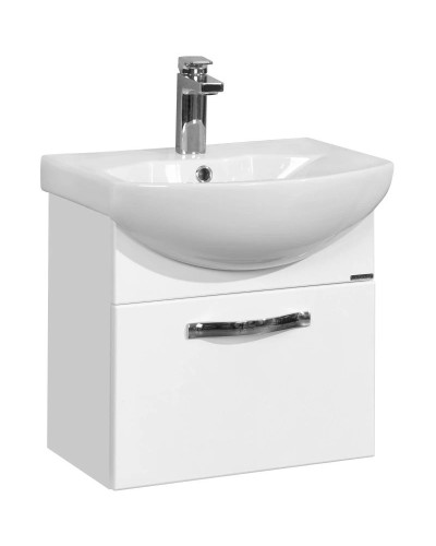 Комплект мебели белый 50,5 см Акватон Ария 1A140301AA010 + 1WH207781 + 1A140102AA010