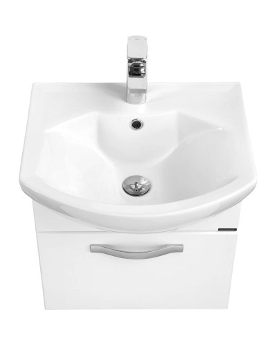 Комплект мебели белый 50,5 см Акватон Ария 1A140301AA010 + 1WH207781 + 1A140102AA010