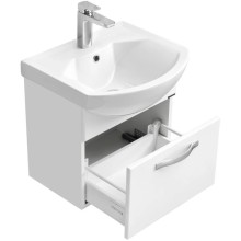 Комплект мебели белый 50,5 см Акватон Ария 1A140301AA010 + 1WH207781 + 1A140102AA010