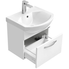 Комплект мебели белый 50,5 см Акватон Ария 1A140301AA010 + 1WH207781 + 1A140102AA010