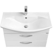 Комплект мебели белый 80,5 см Акватон Ария 1A140801AA010 + 1WH207783 + 1A141902AA010