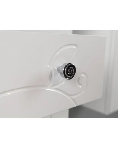 Комплект мебели белый глянец 60,5 см Акватон Лиана 1A162901LL010 + 1WH109652 + 1A162602LL010