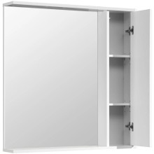 Комплект мебели белый глянец 80 см Акватон Стоун 1A228201SX010 + 1WH302251 + 1A228302SX010