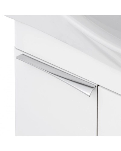 Комплект мебели белый глянец 65 см Акватон Беверли 1A235301BV010 + 1WH302501 + 1A237002BV010