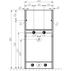 Комплект мебели белый глянец 105 см Акватон Лондри 1A236001LH010 + 1A72223KLH010 + 1A252802SU010