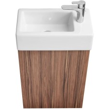 Комплект мебели эбони темный 46 см Акватон Эклипс 1A172701EK560 + 1WH301972 + 1A129002EK010