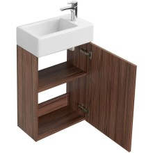 Комплект мебели эбони темный 46 см Акватон Эклипс 1A172701EK560 + 1WH301972 + 1A129002EK010