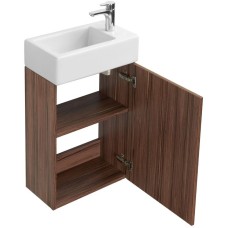 Комплект мебели эбони темный 46 см Акватон Эклипс 1A172701EK560 + 1WH301972 + 1A129002EK010