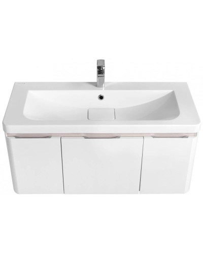 Комплект мебели белый глянец 105 см Акватон Шерилл 1A206301SH010 + 1A71323KSH010 + 1A206402SH010