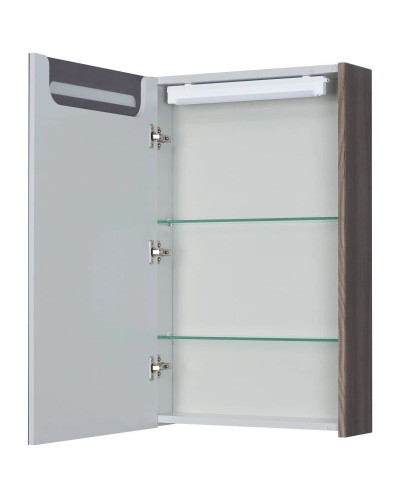 Комплект мебели дуб макиато 50 см Акватон Сильва 1A211701SIW50 + 1WH302184 + 1A215502SIW5L