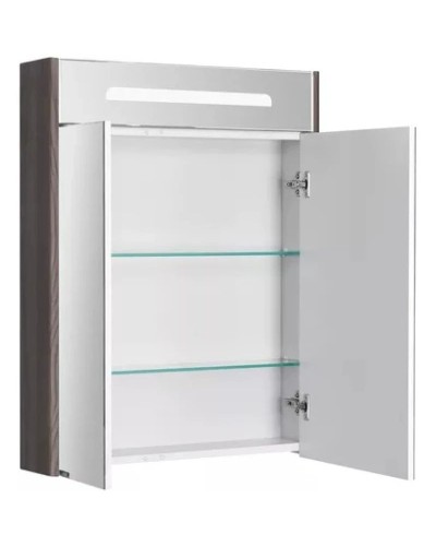 Комплект мебели дуб макиато 60 см Акватон Сильва 1A211801SIW50 + 1WH302186 + 1A216202SIW50