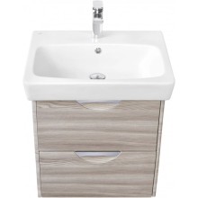 Комплект мебели дуб фьорд 60 см Акватон Сильва 1A211801SIW60 + 1WH302186 + 1A216202SIW60