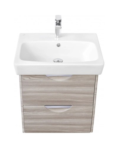 Комплект мебели дуб фьорд 60 см Акватон Сильва 1A211801SIW60 + 1WH302186 + 1A216202SIW60