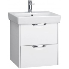 Комплект мебели дуб полярный 60 см Акватон Сильва 1A211801SIW70 + 1WH302186 + 1A216202SIW70