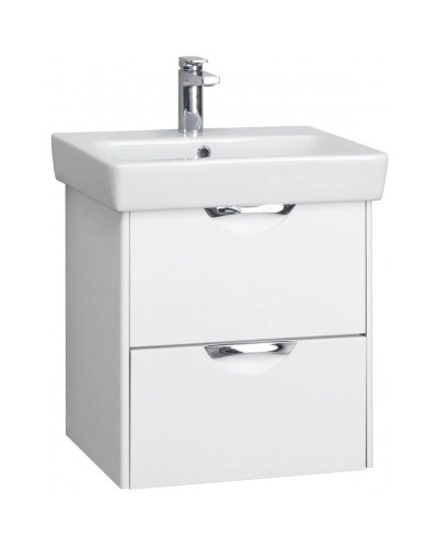 Комплект мебели дуб полярный 60 см Акватон Сильва 1A211801SIW70 + 1WH302186 + 1A216202SIW70