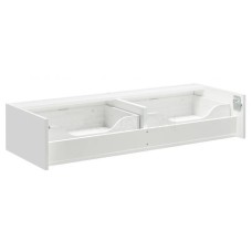 Комплект мебели белый глянец/ольха наварра 120 см Акватон Сакура 1A219701SKW80 + 1A71893KSK010 + 1A220002SKW80