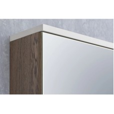 Комплект мебели белый глянец/дуб навара 46 см Акватон Эмма 1A221601EAD80 + 1WH301972 + 1A221802EAD80