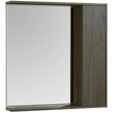 Комплект мебели грецкий орех 80 см Акватон Стоун 1A228201SXC80 + 1WH302251 + 1A228302SXC80