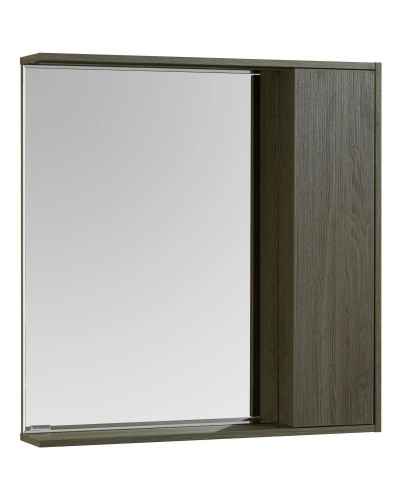 Комплект мебели грецкий орех 80 см Акватон Стоун 1A228201SXC80 + 1WH302251 + 1A228302SXC80