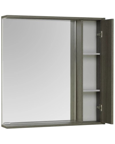 Комплект мебели грецкий орех 80 см Акватон Стоун 1A228201SXC80 + 1WH302251 + 1A228302SXC80