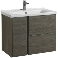 Комплект мебели грецкий орех 80 см Акватон Стоун 1A228201SXC80 + 1WH302251 + 1A228302SXC80