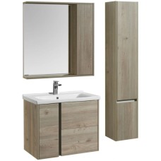 Комплект мебели сосна арлингтон 80 см Акватон Стоун 1A228201SX850 + 1WH302251 + 1A228302SX850