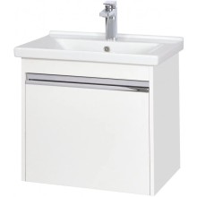 Комплект мебели белый глянец 60 см Акватон Капри 1A230101KP010 + 1WH302421 + 1A230302KP010