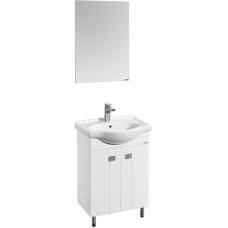 Комплект мебели белый глянец 60,5 см Акватон Фиджи 1A179601FG010 + 1WH110268 + 1A179502FG010