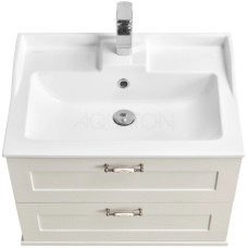 Комплект мебели дуб белый 65,3 см Акватон Леон 1A187001LBPS0 + 1A708731FB010 + 1A187102LBPS0