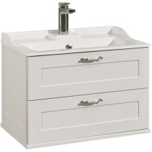 Комплект мебели дуб белый 65,3 см Акватон Леон 1A187001LBPS0 + 1A708731FB010 + 1A187102LBPS0