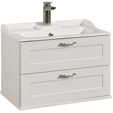 Комплект мебели дуб белый 65,3 см Акватон Леон 1A187001LBPS0 + 1A708731FB010 + 1A187102LBPS0